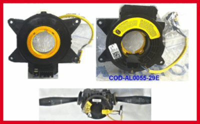 PER PICK-UP XENON e TATA ARIA 110 KW : CAVO MOLLA SPIRALATO SRS - COD-AL0055-TRV368 - LOW